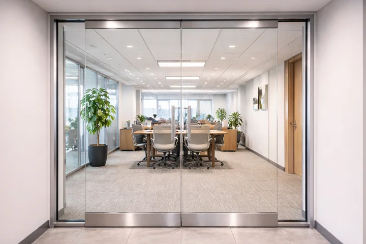 harlem office door installation